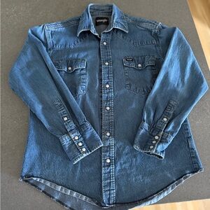 Wrangler Indigo Denim Top